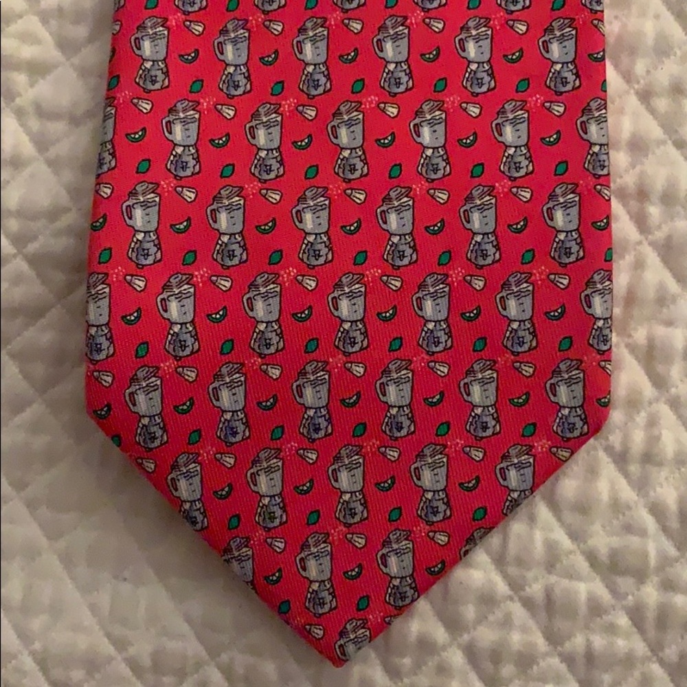 Vineyard Vines Necktie, Blender, Lime, Salt/Shaker